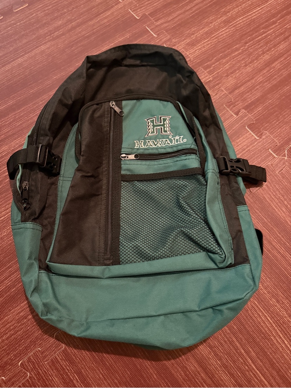 Teal & Black University of Hawaii Backpack